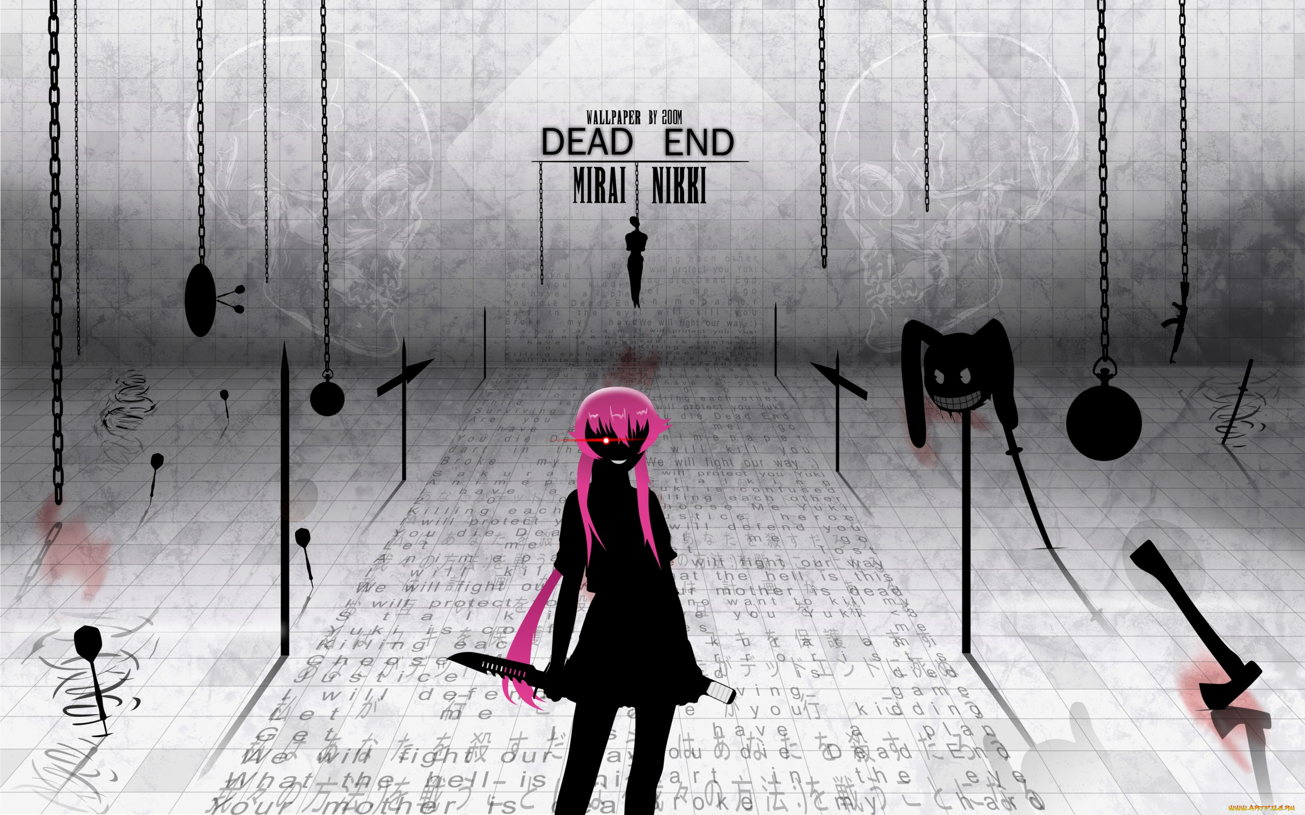 gasai, yuno, , mirai, nikki